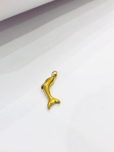 Dolphin Golden Pendant